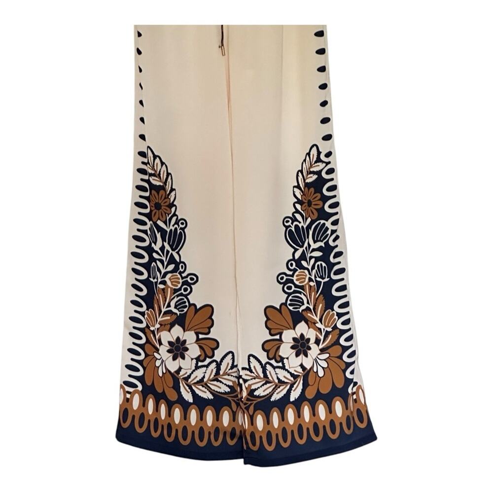 Skies Are Blue Los Angeles Wide Leg Boho Floral Print Pants XS NWT - Picture 7 of 15